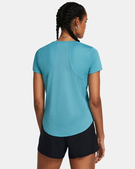 Women's UA Speed Stride 2.0 T-Shirt in Blue image number 1
